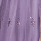 Rajwada Lavender Net Embroidered Semi Stitched Lehenga For Women