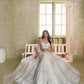 Rajwada Off White Net Embroidered Semi Stitched Lehenga For Women