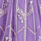 Rajwada Lavender Net Embroidered Semi Stitched Lehenga For Women