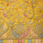 Rajwada Yellow Chinon Embroidered Semi-Stitched Kurta Set For Women