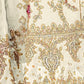 Rajwada White Chiffon Embellished Semi-Stitched Kurta Set For Women
