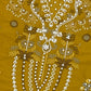 Rajwada Mustard Cotton Embroidered Semi-Stitched Kurta Set For Women