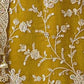 Rajwada Mustard Chinon Embroidered Semi-Stitched Kurta Set For Women