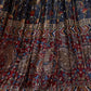 Rajwada Women's Blue Chinon Silk Semi Stitched Lehenga with Unstitched Blouse