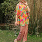 Rajwada Beautiful Multicolor Digital Printed Mull Cotton Indo Western Co-Ord Set for Women
