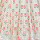 Rajwada Light Green Silk Blend Printed Stitched Gown For Women