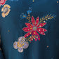 Rajwada Teal Blue Georgette Embellished Stiched Kurta Set For Women