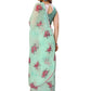 Rajwada Designer Light Blue Printed Ready-to-Wear Saree with Unstitched Blouse for Women