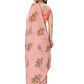 Rajwada Designer Peach Printed Ready-to-Wear Saree with Unstitched Blouse for Women