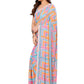 Rajwada Designer Multicolor Printed Ready-to-Wear Saree with Unstitched Blouse for Women