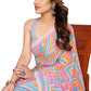 Rajwada Designer Multicolor Printed Ready-to-Wear Saree with Unstitched Blouse for Women
