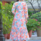 Rajwada Multicolor Cotton Printed Indo Western Co Ord Set For Women