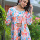 Rajwada Multicolor Cotton Printed Indo Western Co Ord Set For Women