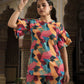 Rajwada Multicolor Muslin Printed Stitched Indo Western Co Ord Set For Women
