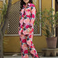 Rajwada Multicolor Muslin Printed Stitched Indo Western Co Ord Set For Women