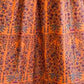 Rajwada Orange Muslin Stitched Gown For Women