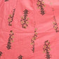 Rajwada Pink Muslin Printed Stitched Gown for Women