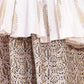 Rajwada White Muslin Printed Stitched Kurta Set For Women
