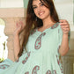 Rajwada Light Green Muslin Printed Stitched Kurta Set For Women
