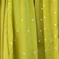 Rajwada Lime Green Cotton Blend Embroidered Kurta Set For Women