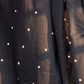Rajwada Black Cotton Blend Embroidered Kurta Set For Women