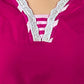 Rajwada Magenta Embroidered Viscose Silk Stitched Kurta Salwar Set For Women