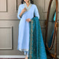 Rajwada Mauve Embroidered Viscose Silk Stitched Kurta Salwar Set For Women
