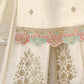 Rajwada White Chinon Embroidered Stitched Kurta Set For Women