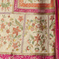 Rajwada Pink & Cream Chinon Embroidered Stitched Kurta Set For Women