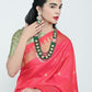 Rajwada Golden And Green Alloy Kundan Jewellery Set For Women