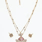Rajwada Golden Alloy Kundan And Stone Jewellery Set For Women
