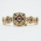 Rajwada Multicolor Alloy Kundan Embellished Bracelet For Women