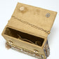Rajwada Beige Suede Embellished Clutch For Women