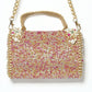 Rajwada Beige Suede Embellished Clutch For Women