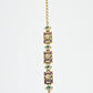 Rajwada Multi Colour Alloy Stone And Pearl Bracelet For Women