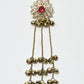 Rajwada Gold Alloy Stone Earrings For Women