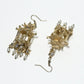 Rajwada Gold Alloy Embellished Earrings For Women
