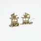 Rajwada Gold Alloy Embellished Earrings For Women