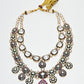 Rajwada Multi Colour Alloy Stone Jewellery Set For Women