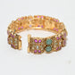 Rajwada Multi Colour Alloy Beaded And Stone Bangles For Women