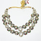 Rajwada Multicolour Alloy Stone Jewellery Set For Women