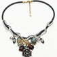 Rajwada Multicolor Silicon Embellished Jewellery Set For Women