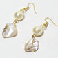 Rajwada Brown And White Thread Pearl Jewellery Set For Women