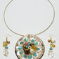 Rajwada Multicolor Alloy Pearl Jewellery Set For Women