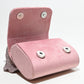 Rajwada Light Pink Suede Sequence Embellished Clutch For Women