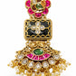 Rajwada Multicolor Alloy Embellished Ring For Women