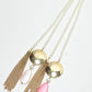 Rajwada White And Gold Alloy Pearl Embellished Tie For Women