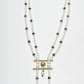 Rajwada White Alloy Pearl Neckpiece For Women
