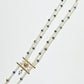 Rajwada White Alloy Pearl Neckpiece For Women