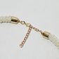 Rajwada White Alloy Pearl Neckpiece For Women